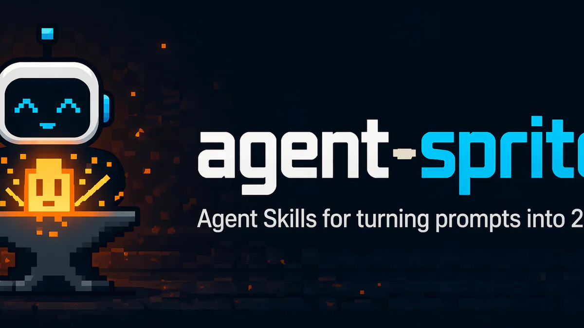 Codex + gpt-image-2 đẻ ra sprite sheet game 2D từ một dòng prompt: agent-sprite-forge mở màn