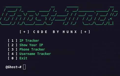 GhostTrack: Bộ công cụ OSINT 3-trong-1 chạy được trên cả Termux Android