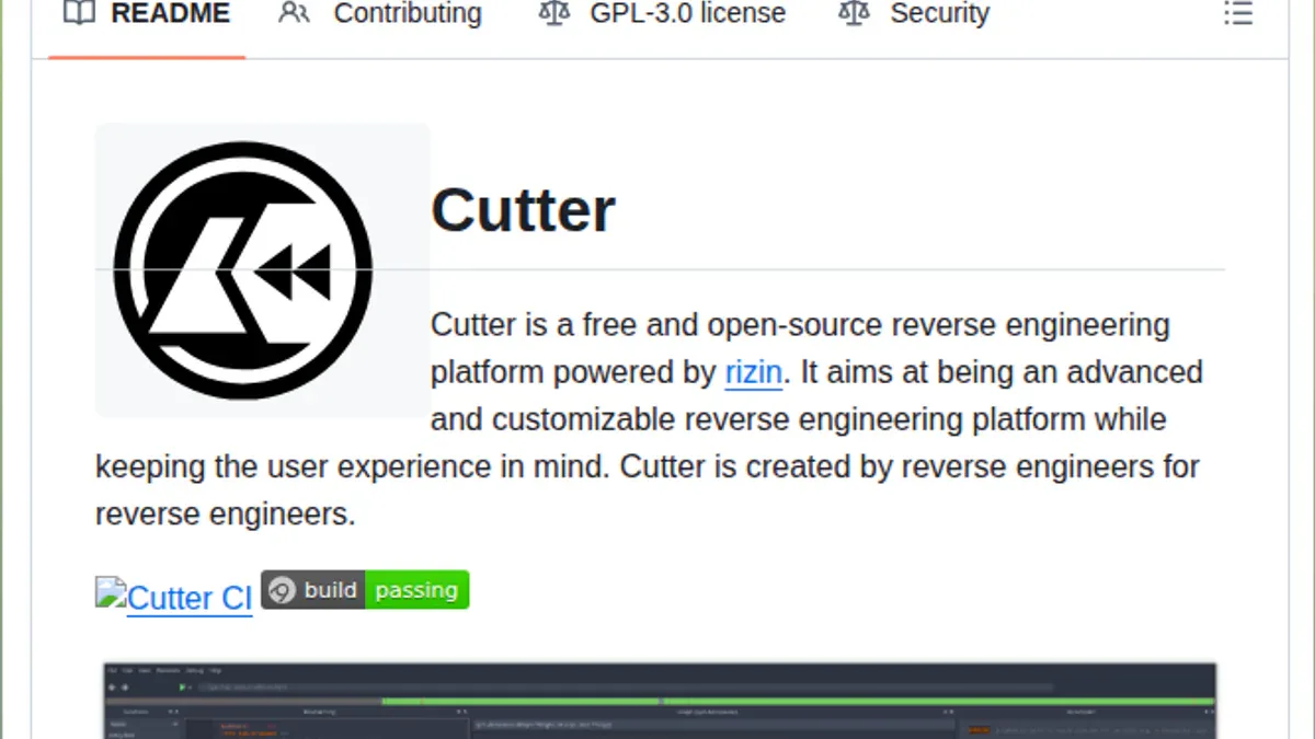 Cutter: Nền tảng Reverse Engineering miễn phí mạnh ngang IDA Pro