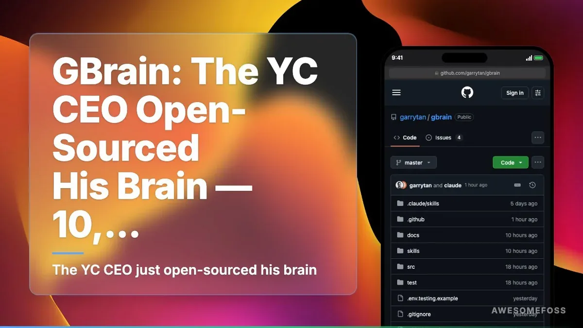 CEO của Y Combinator thức đến 2 giờ sáng để build gì? GBrain - bộ não thứ hai bằng AI
