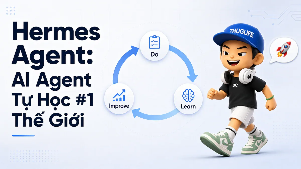 Hermes Agent là gì? Kiến trúc tự học và cuộc đua với OpenClaw