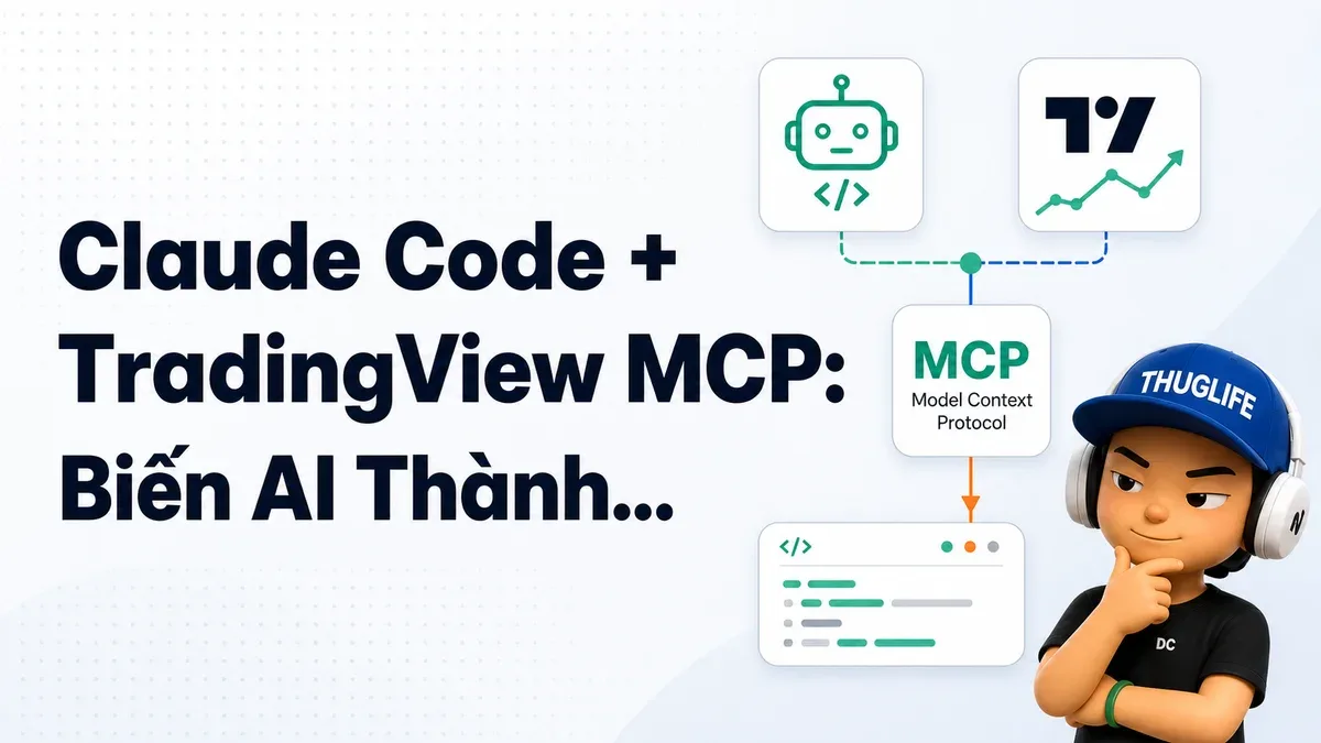 Claude Code + TradingView MCP: Biến AI Thành Chuyên Gia Phân Tích Kỹ Thuật Của Bạn
