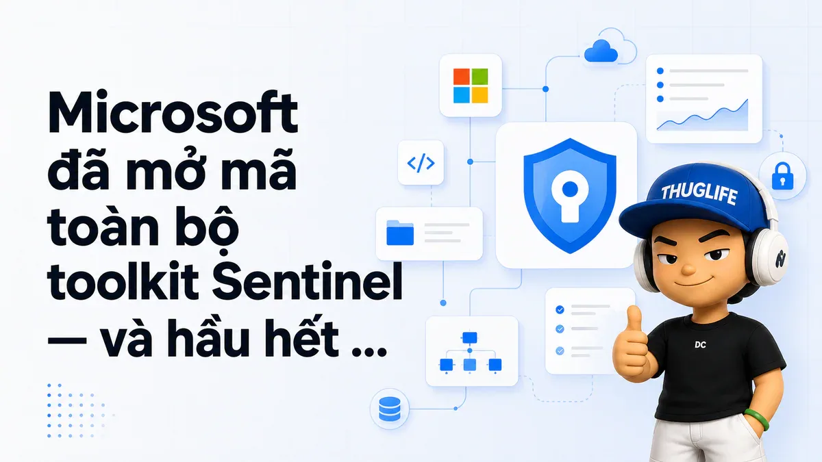 Microsoft đã mở mã toàn bộ toolkit Sentinel — và hầu hết team Azure không biết