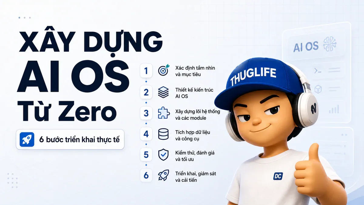 AI Operating System: 6 Bước Xây Dựng Hệ Thống Tự Động Hóa Toàn Diện