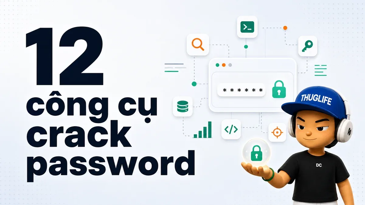 12 công cụ crack password mà pentester nào cũng cần biết (2026)