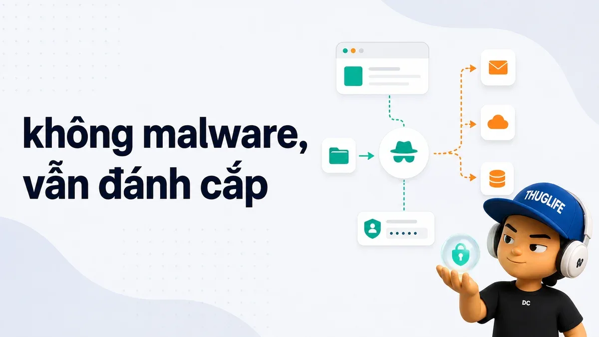 Tái dựng vụ xâm nhập Windows qua TeamViewer: không malware, vẫn đánh cắp được dữ liệu