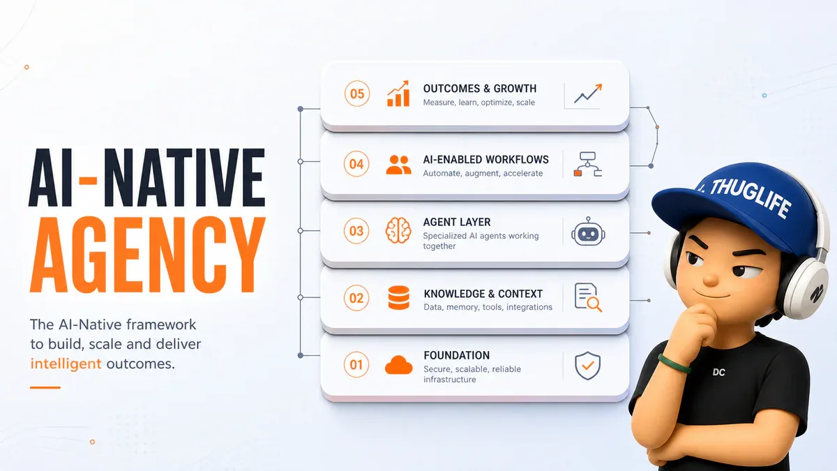 AI-Native Agency Operating Map - P1: Tại sao mô hình agency cũ đã chết