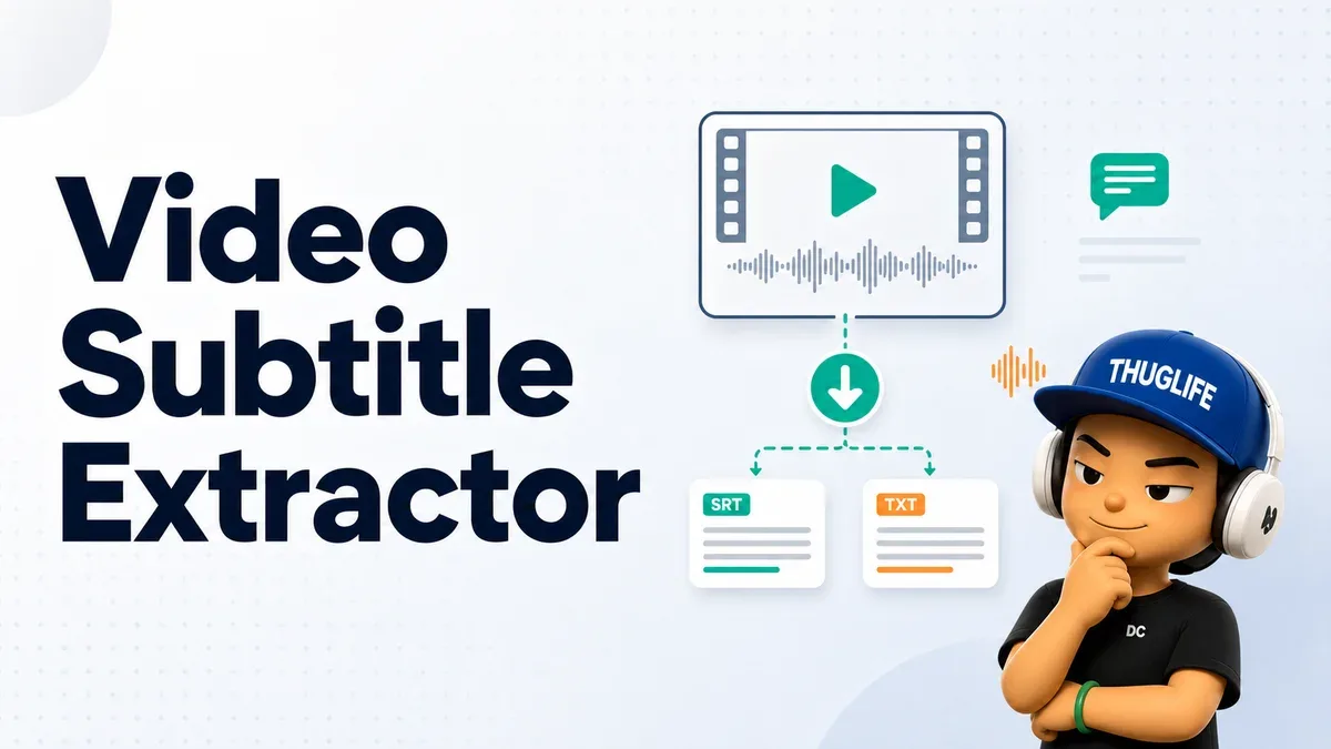 Video Subtitle Extractor: Trích xuất subtitle từ video hoàn toàn offline, miễn phí