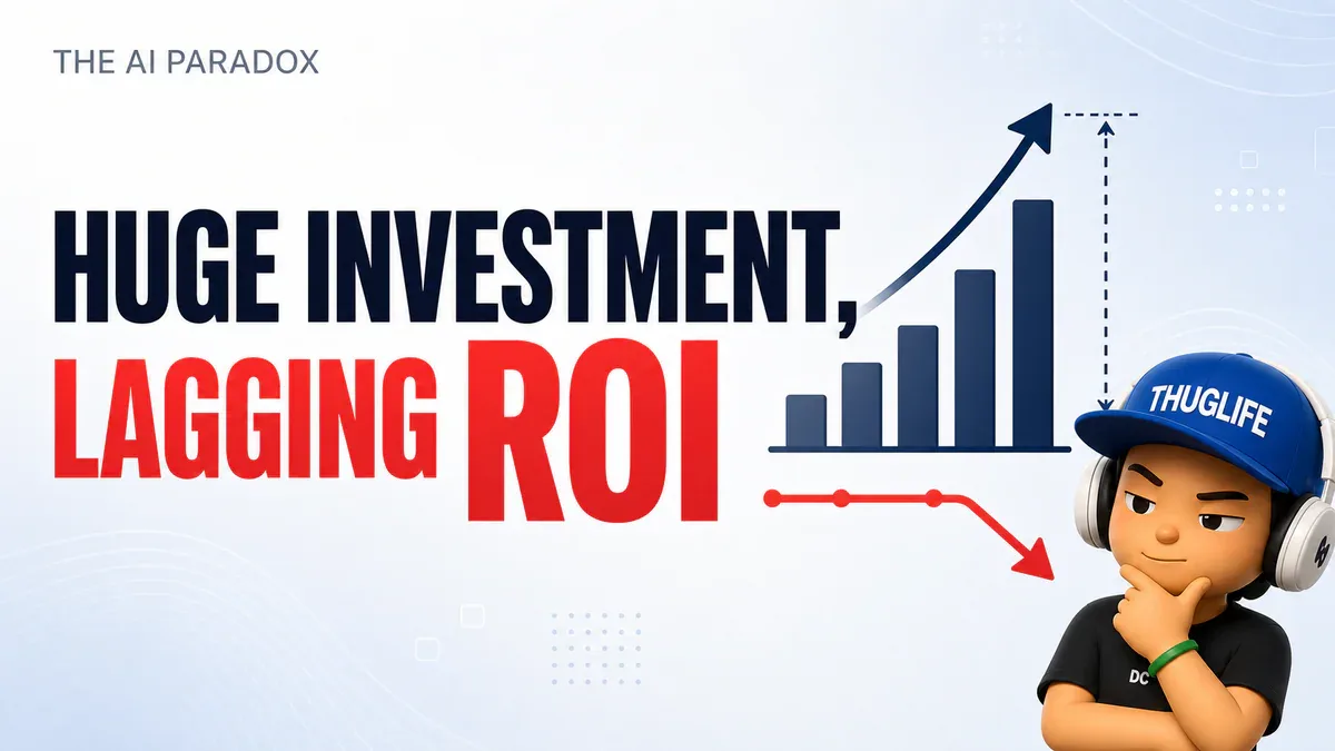 The AI Paradox: Rising Investment, Lagging ROI