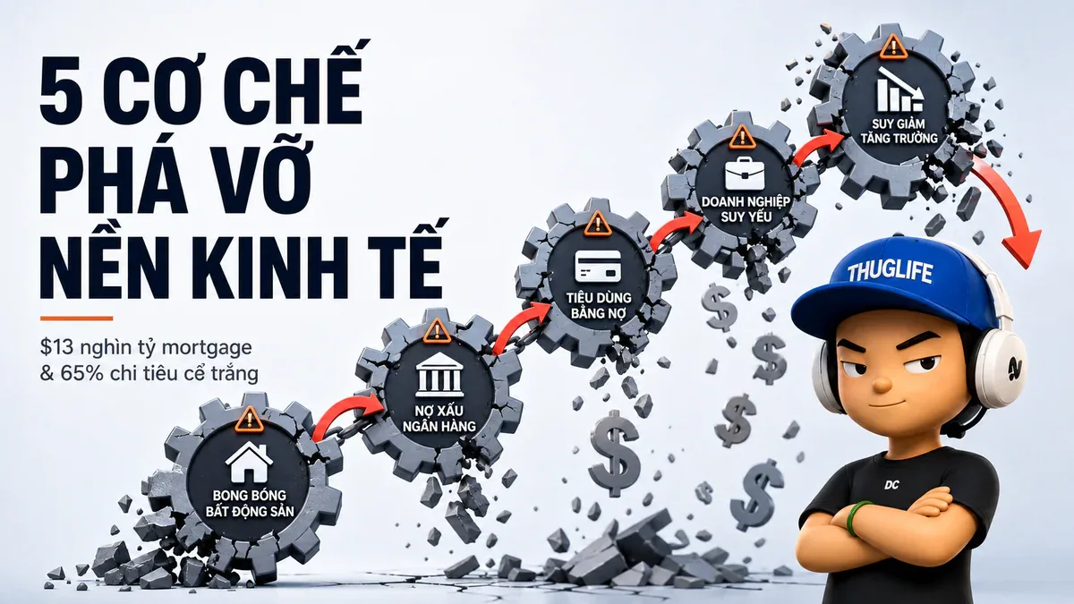Khủng Hoảng Trí Tuệ Toàn Cầu - P2: 5 Cơ Chế Phá Vỡ Nền Kinh Tế
