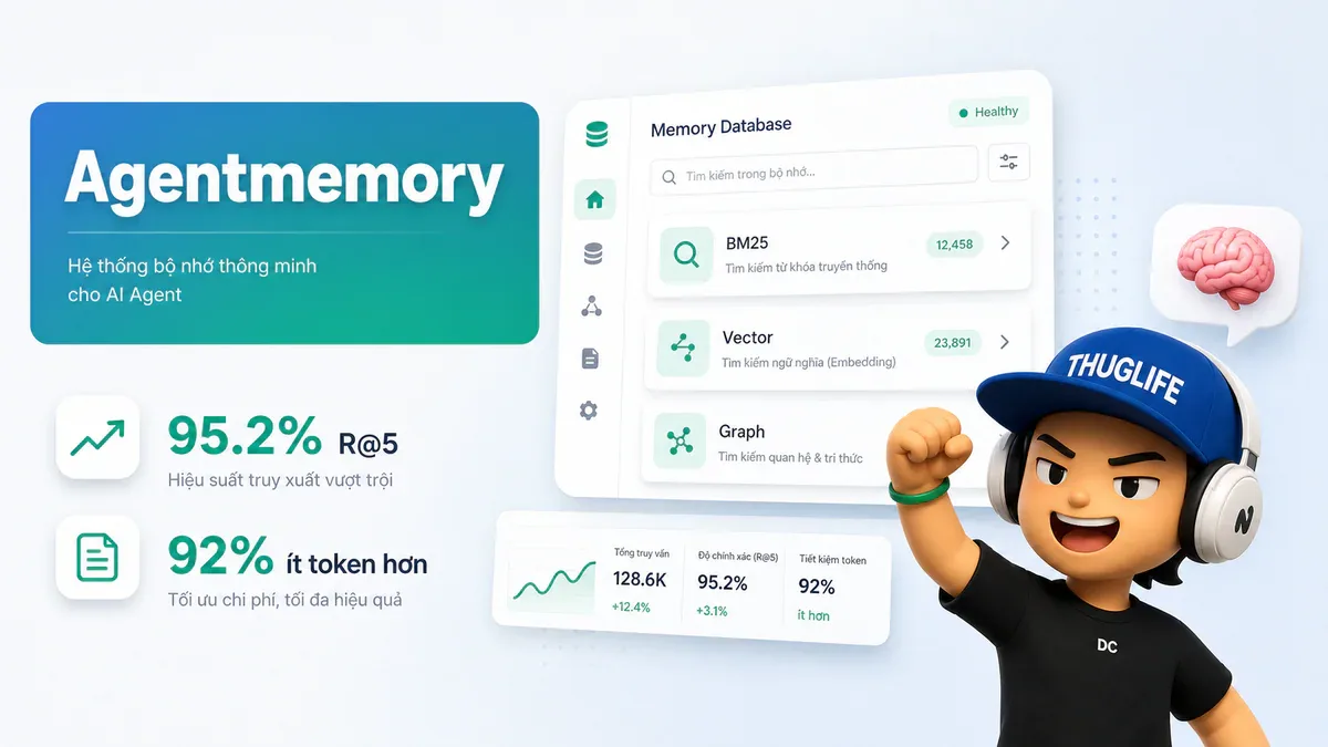 Agentmemory: "Bộ Nhớ Vô Hạn" cho Codex và Claude Code - P3: Benchmark, 5 Bẫy Thường Gặp và Kết Luận