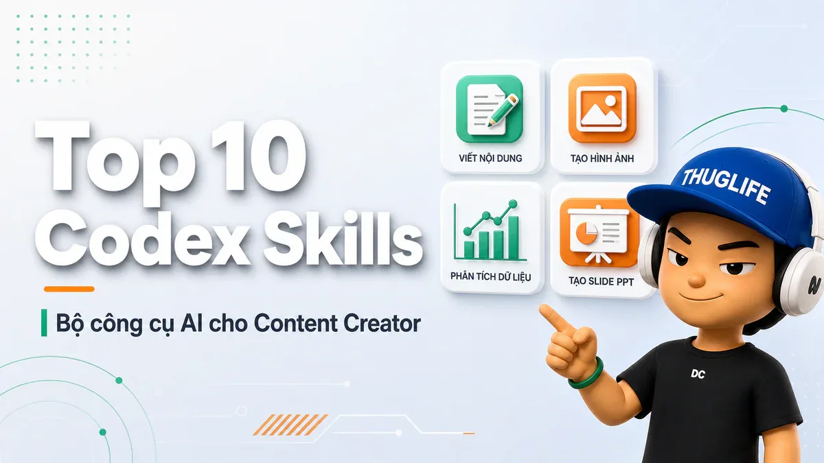10 Codex Skills không thể thiếu cho Content Creator