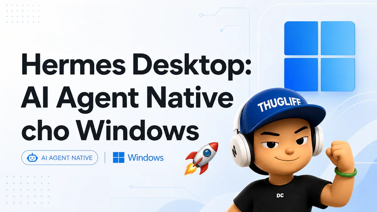 Hermes Desktop - AI Agent Nguyên Bản cho Windows Đã Tới