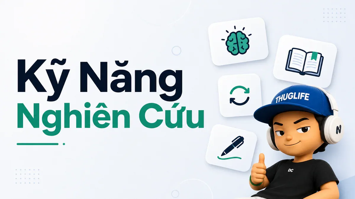 Cách Nghiên Cứu Giỏi: 7 Kỹ Năng Không Ai Dạy Bạn