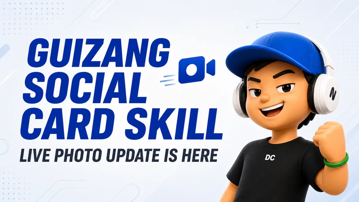 guizang-social-card-skill có Live Photo: Agent tạo động ảnh Xiaohongshu mà không cần app video
