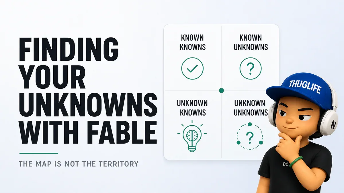 Hướng dẫn làm việc với Fable: Cách tìm và xử lý unknowns của bạn