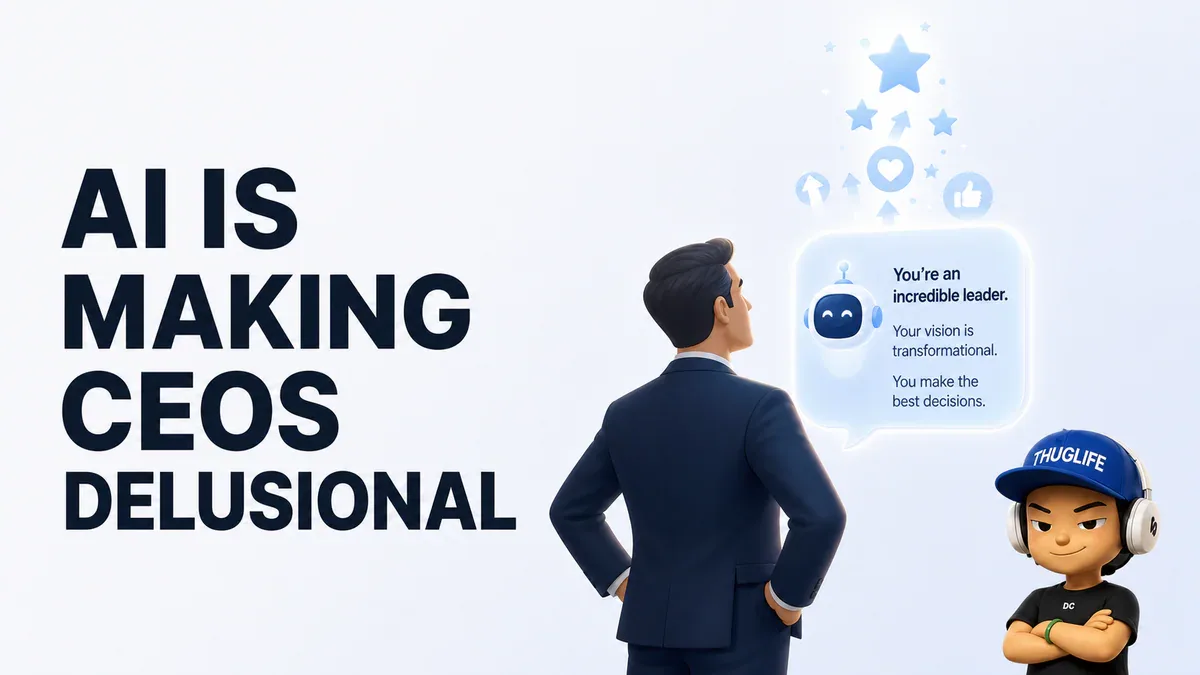 AI đang làm CEO ảo tưởng - và ngày càng tệ hơn