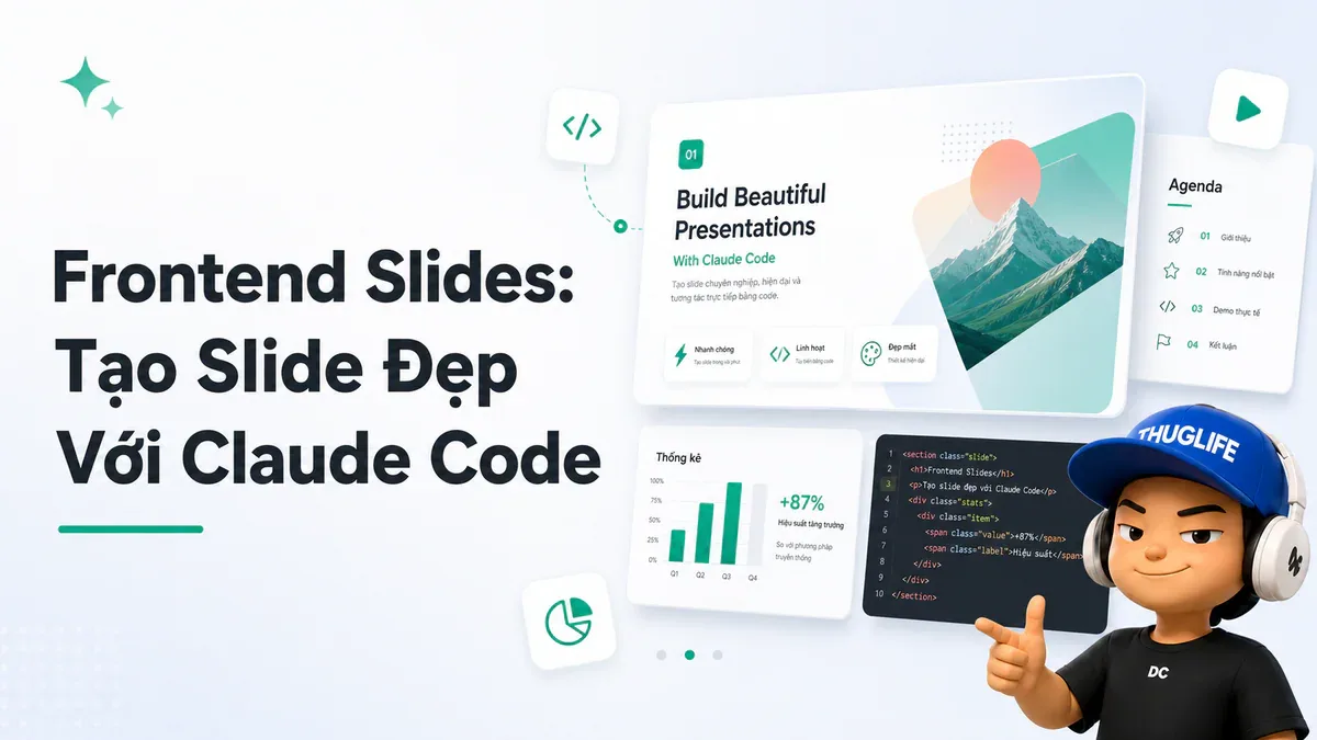 Frontend Slides: Quên PowerPoint Đi, AI Viết Code Cho Bạn Một Bộ Slide Hoàn Chỉnh