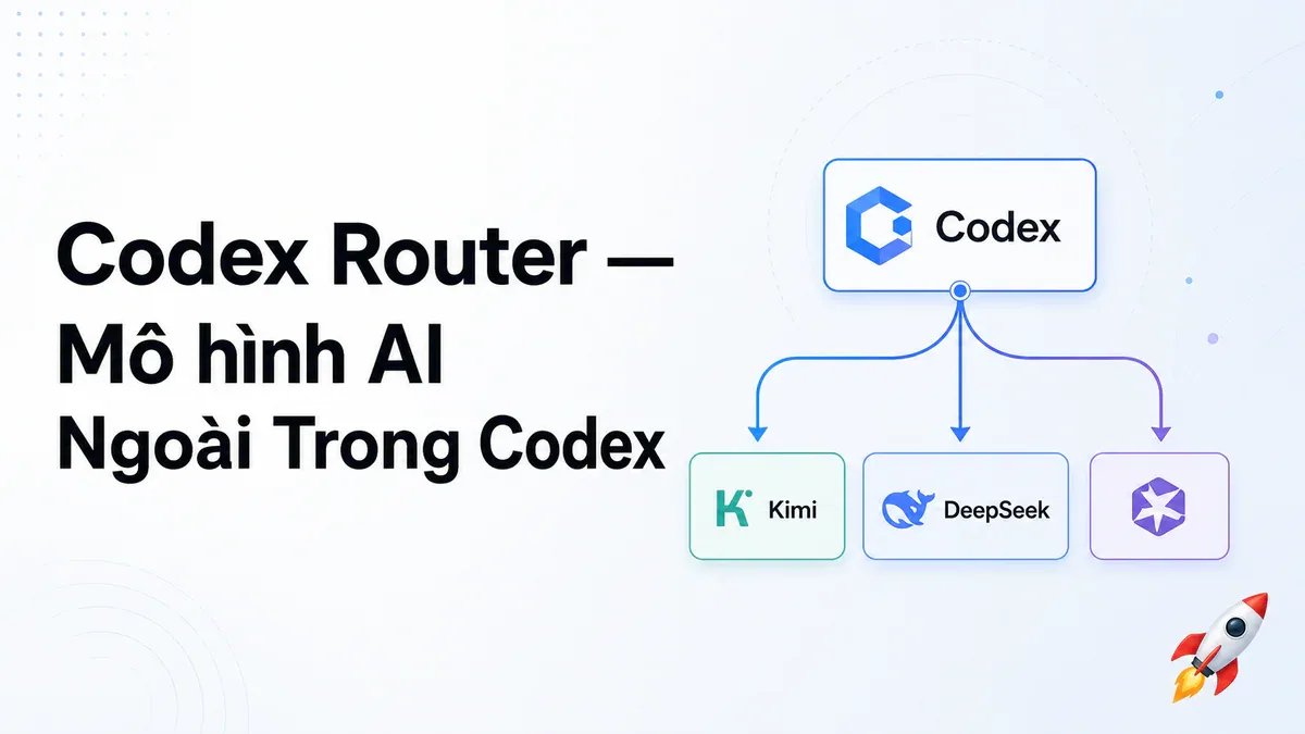 Codex Router - Dùng Kimi &amp; DeepSeek Trực Tiếp Trong Codex Mà Không Mất GPT Gốc