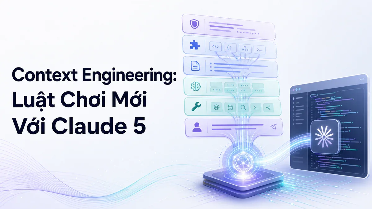 Claude 5 đã đổi luật context engineering: Bớt prompt, thiết kế hệ thống tốt hơn