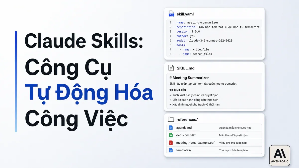 Claude Skills: Hướng Dẫn Tạo, Hạn Chế và Ví Dụ Thực Tiễn