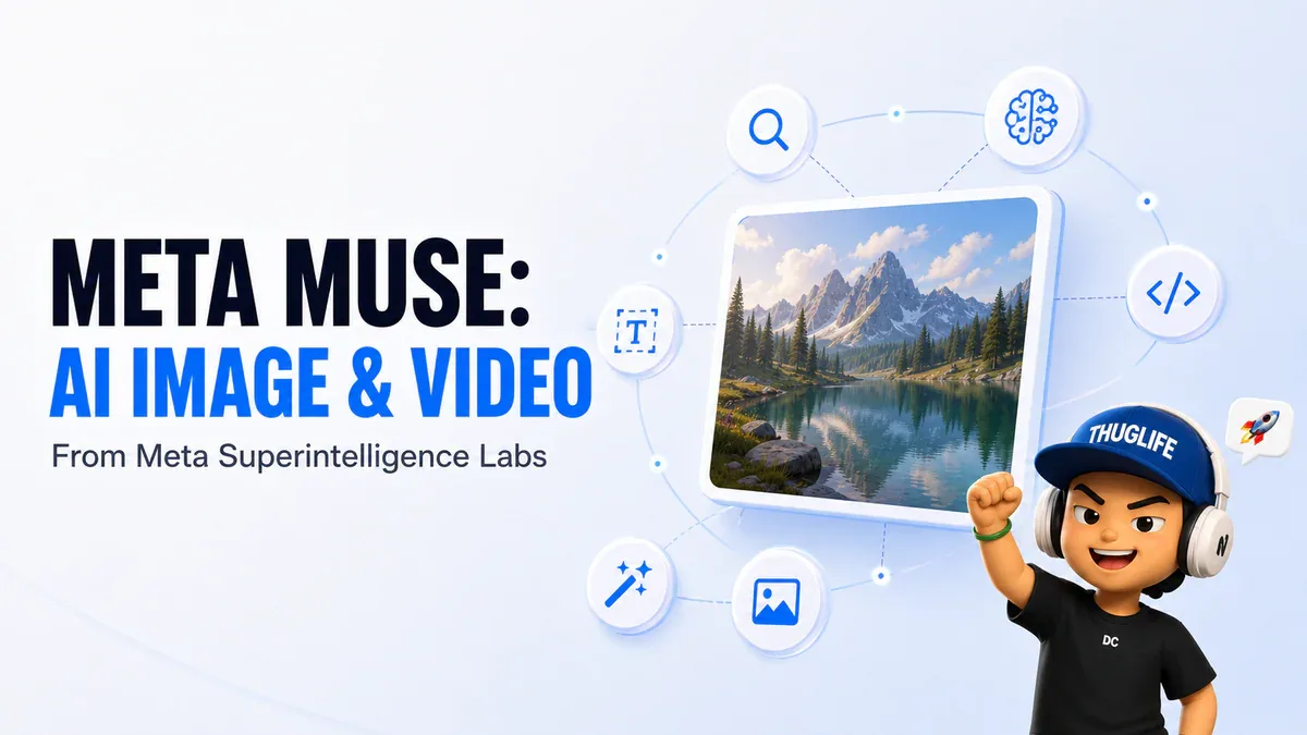 Muse Image và Muse Video: Cú ra mắt đầu tay của Meta Superintelligence Labs